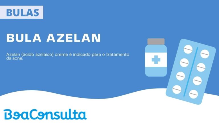Bula do Azelan creme para acne.