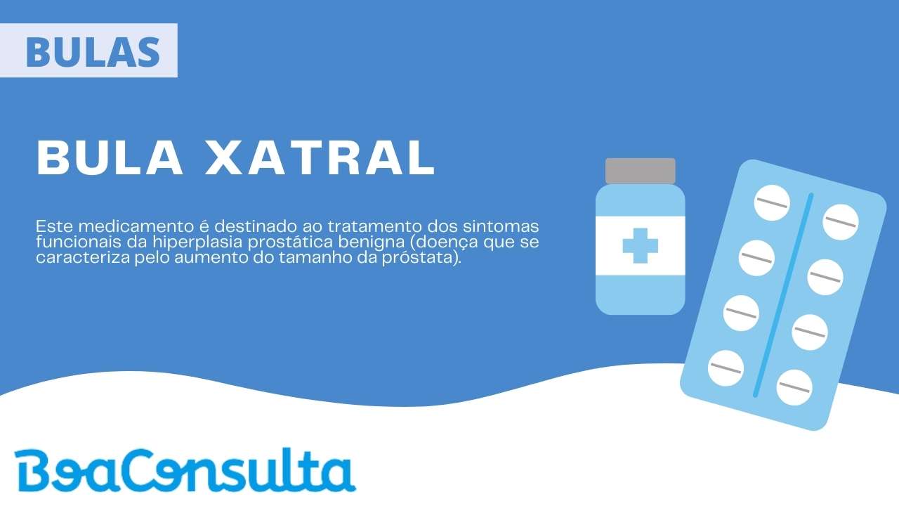 Bula do Xatral Comprimidos 10 mg para o Paciente