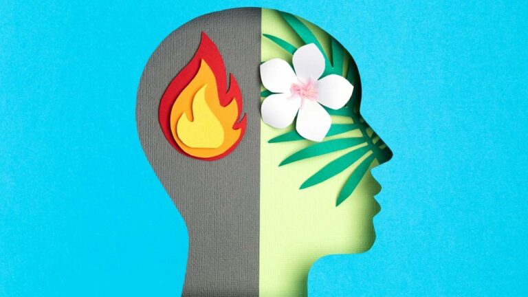 Ilustração de tratamento natural.