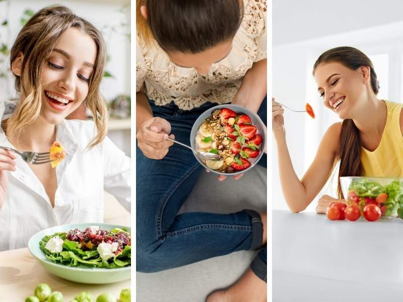 Alimentação saudável.