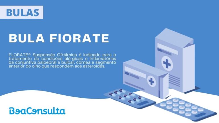 Bula medicamento Florate.