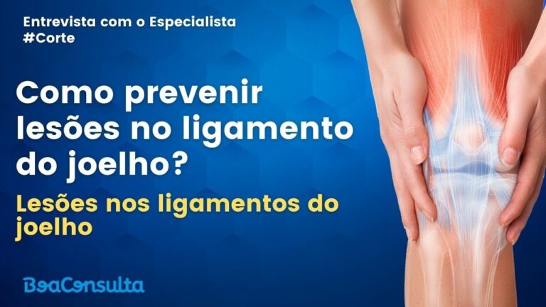 Especialista explica como prevenir lesões nos ligamentos do joelho.