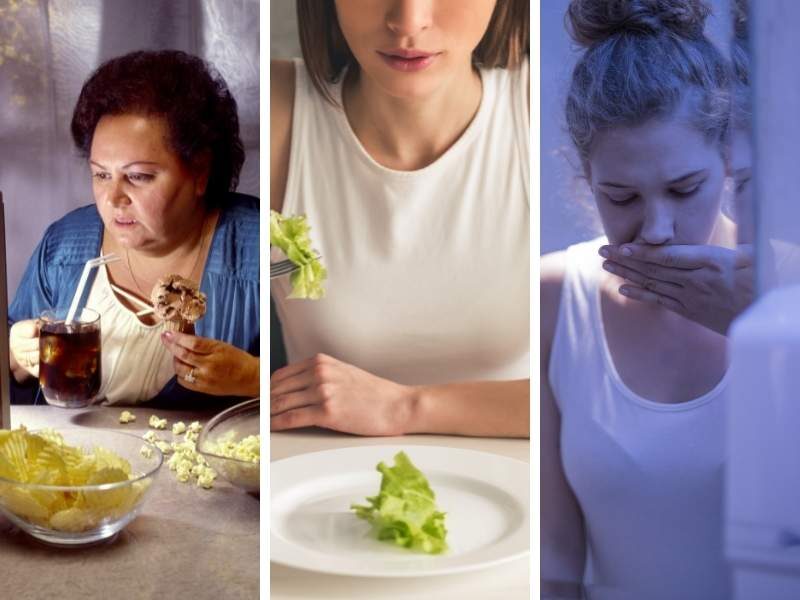 Pessoas com distúrbios alimentáres.