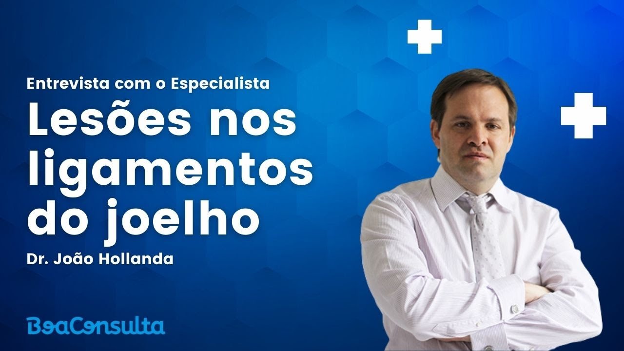 Entrevista sobre lesões nos ligamentos do joelho.