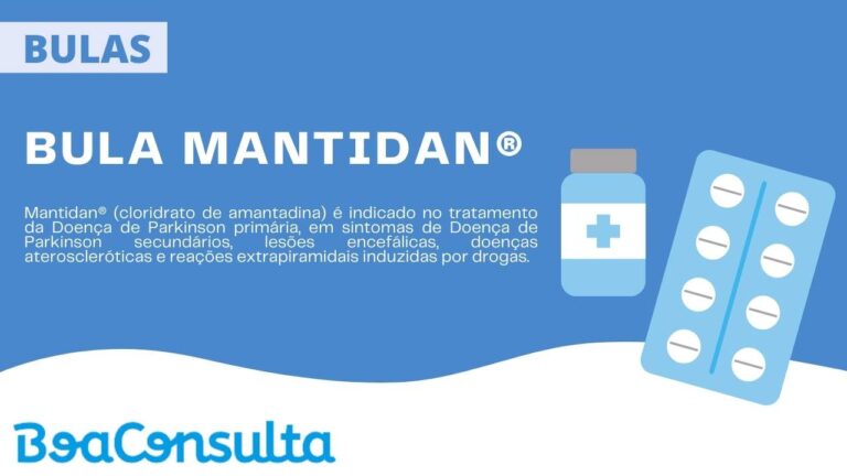 Bula da Mantidan Comprimido 100mg