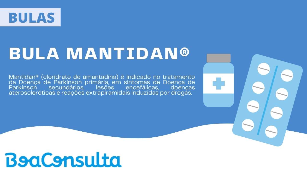 Bula da Mantidan Comprimido 100mg