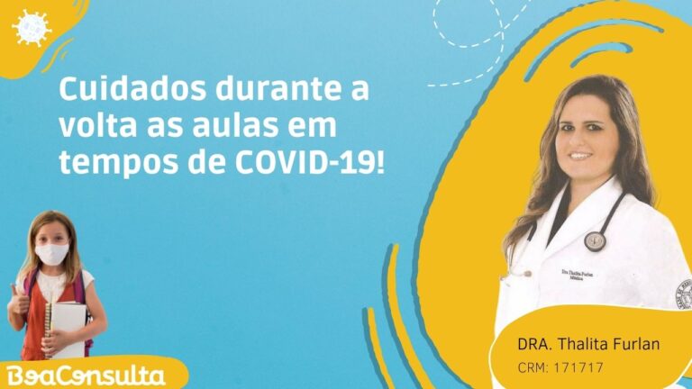 Cuidados com as crianças na volta as aulas em tempos de COVID-19 | Especialista Explica!