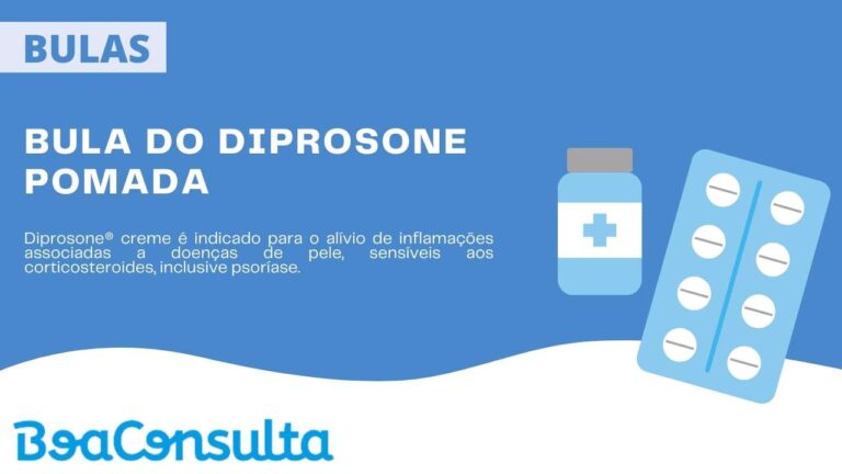 Bula medicamento Diprosone pomada.