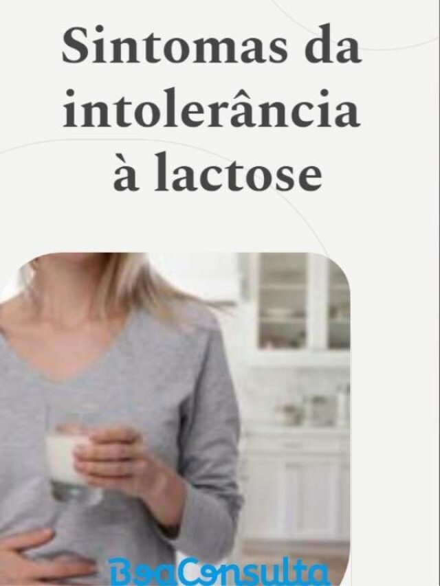 Sintomas da intolerância à lactose