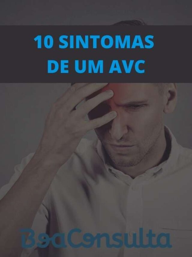 Quais são os sintomas de um AVC