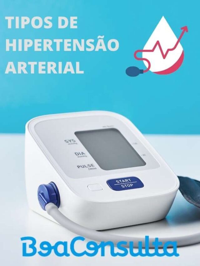 Quais são os tipos de hipertensão arterial?