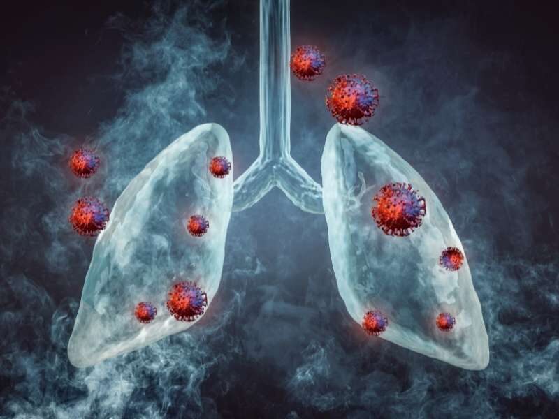 Doenças pulmonares.