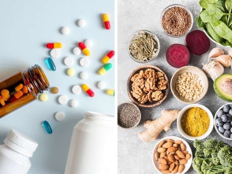 Medicações e alimentação tratamento gota.