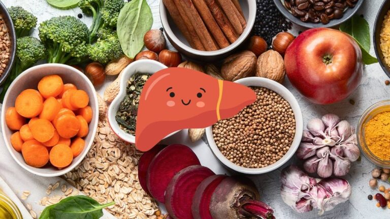 20 Melhores alimentos e bebidas para o fígado.