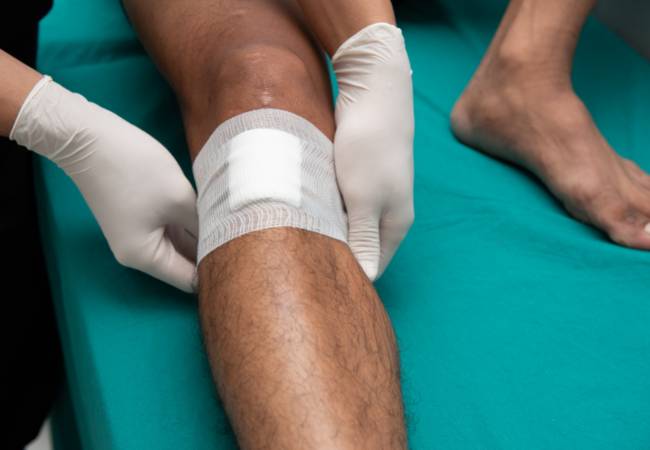 Feridas na perna, causadas por esse tipo de anemia