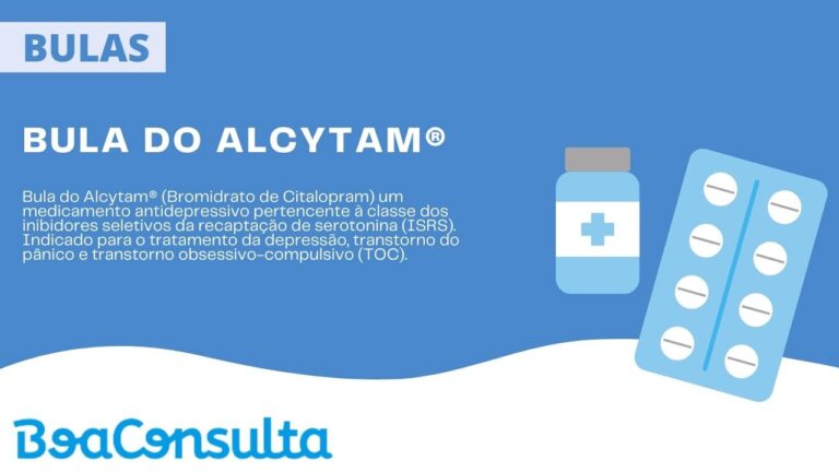 Bula do Alcytam® (Bromidrato de Citalopram).