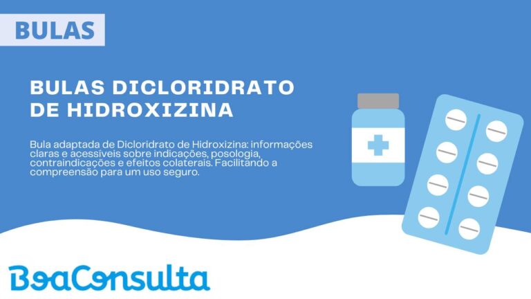 Bula Dicloridrato de hidroxizina.