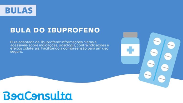 Bula do Ibuprofeno.