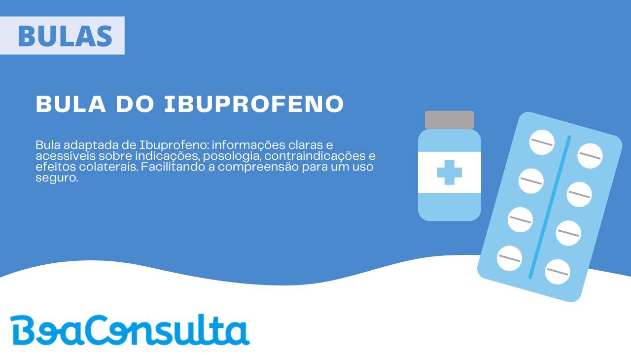 Bula do Ibuprofeno.