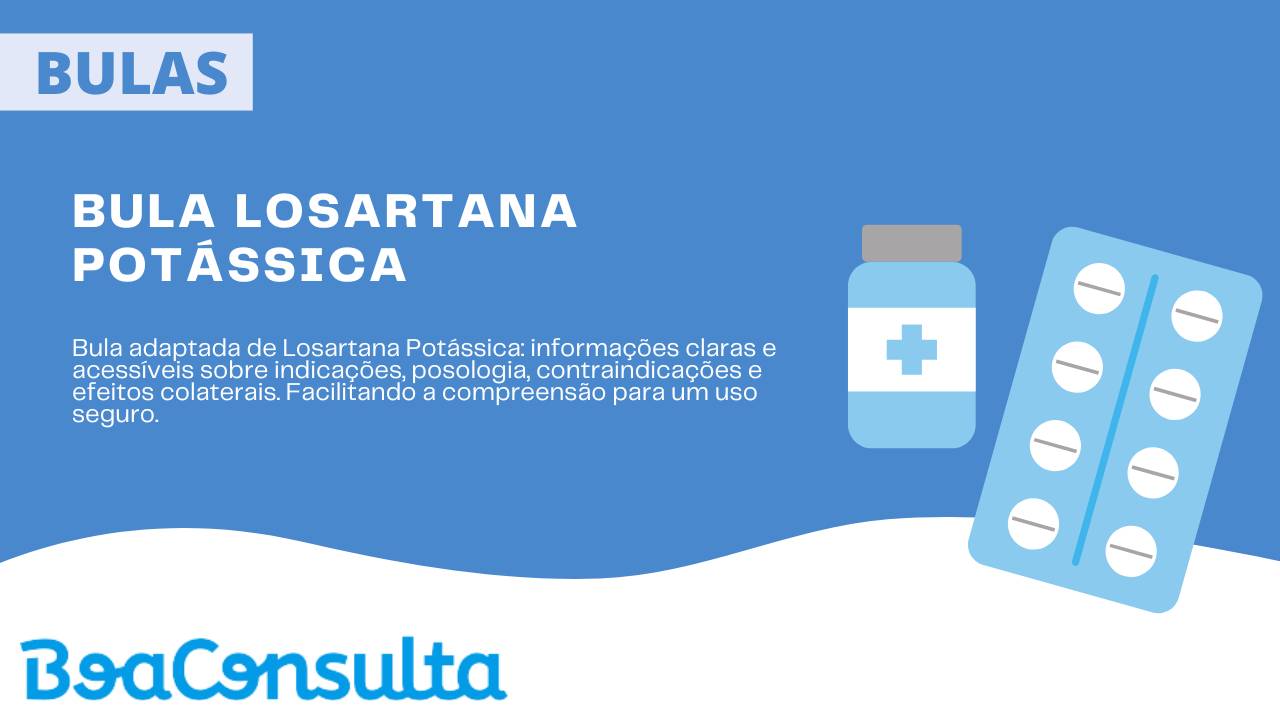 Bula Losartana Potássica.