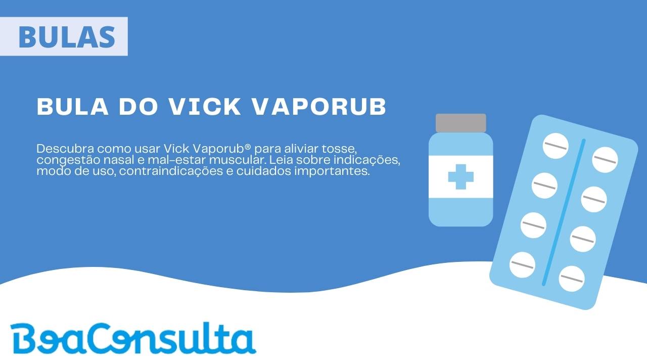 Bula do Vick Vaporub.