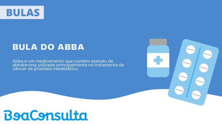 Bula do Abba (Acetato de Abiraterona)
