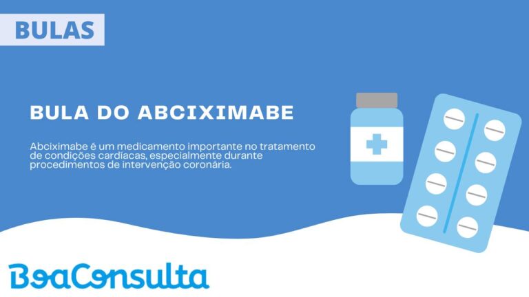 Bula do Abciximabe.